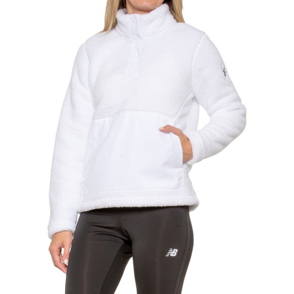 NEW Spyder Slope Fleece Jacket - Snap Neck black color 462sn - Picture 3 of 3